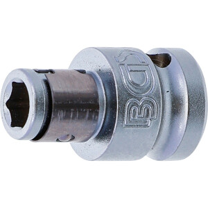 BGS 8225 Bit-Adapter mit Haltekugel | Innenvierkant 10 mm...