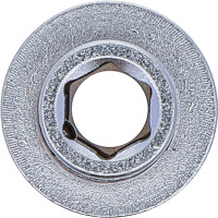 BGS 8225 Bit-Adapter mit Haltekugel | Innenvierkant 10 mm (3/8") | Innensechskant 6,3 mm (1/4")