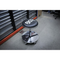 BGS 8388 Werkstatt-Arbeitssitz mit 5 Rollen | Ø 360 mm
