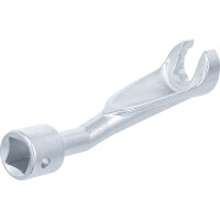BGS 8434 Spezial-Schlüssel für Einspritzleitungen | für BMW, Opel 2.5TD, Mercedes-Benz | Antrieb 12,5 mm (1/2") | SW 17 mm
