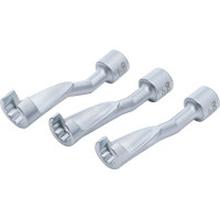 BGS 8450 Leitungsschlüssel-Satz, offen | Antrieb Innenvierkant 12,5 mm (1/2") | SW 14 - 17 - 19 mm