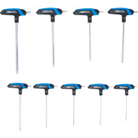 BGS 8485 T-Griff-Schlüssel-Satz | T-Profil (für Torx) T10 - T50 | 9-tlg.