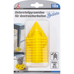 BGS Diy 85211 Unterstellpyramiden für Anstreicharbeiten | 10-tlg.