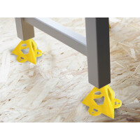 BGS Diy 85211 Unterstellpyramiden für Anstreicharbeiten | 10-tlg.