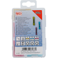 BGS 85221 Lötverbinder-Sortiment | mit Schrumpfschlauch | 36-tlg.