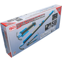 BGS 85306 COB-LED-Motorhauben-Leuchte mit Akku & Expanderhalterung | 2 COB-LED Arbeits-Handleuchten