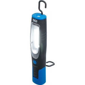 BGS 85345 COB-LED-Werkstattleuchte mit Magnet und Haken