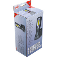 BGS 85347 COB-LED Arbeits-Leuchte | klappbar | mit Ladestation