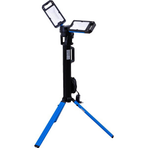 BGS 85360 Hybrid Duo-SMD-LED-Arbeits-Strahler | mit Stativ