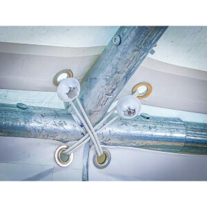 BGS Diy 85525 Spanngummi-Satz | mit Kugel | 27 cm | 10-tlg.