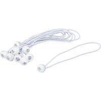 BGS Diy 85525 Spanngummi-Satz | mit Kugel | 27 cm | 10-tlg.