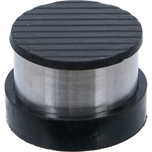 BGS Diy 85550 Türstopper | Edelstahl | 90 x 70 mm | 2 kg