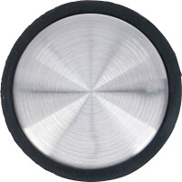 BGS Diy 85550 Türstopper | Edelstahl | 90 x 70 mm | 2 kg