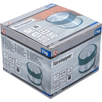 BGS Diy 85550 Türstopper | Edelstahl | 90 x 70 mm | 2 kg