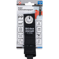 BGS Diy 85560 Kabel-Aufbewahrungsgurt | verstellbar | 38 x 260 mm