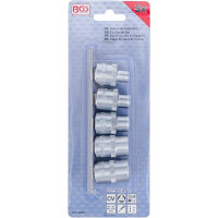 BGS 8608 Dreikant-Einsatz-Satz | M5 - M12 (8 - 16,5 mm) | 5-tlg.
