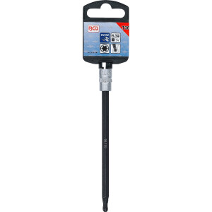 BGS 8618-T30 Bit-Einsatz | Antrieb Innenvierkant 6,3 mm (1/4") | T-Profil (für Torx) mit Kugelkopf T30
