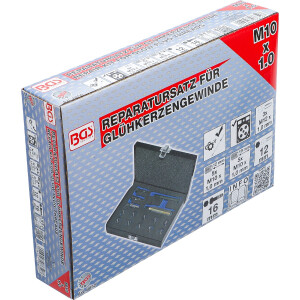BGS 8650 Reparatursatz für Glühkerzengewinde | M10 x 1.0