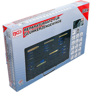 BGS 8653 Reparatursatz für Glühkerzengewinde | M8 - M9 - M10 - M12