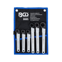 BGS 8665 Leitungs-Ratschenschlüssel-Satz | 6-tlg.