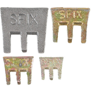 BGS Diy 86674 Krallenkeile-Sortiment | S-Fix | 4-tlg.