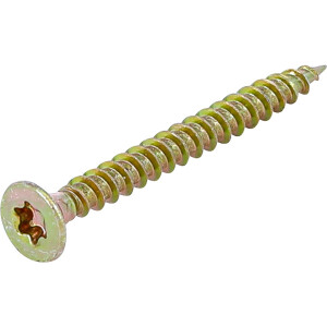 BGS Diy 88003 Mehrzweckschrauben | T-Profil (für Torx) T20 | 4,0 x 40 mm | 150 Stück