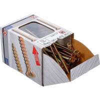 BGS Diy 88033 Mehrzweckschrauben | T-Profil ( für Torx) T30 | 6,0 x 120 mm | 1 kg / 70 Stück