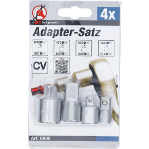 BGS Diy 8808 Adapter-Satz | 4-tlg.