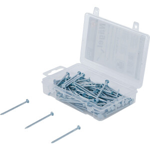 BGS Diy 88116 Nägel-Sortiment | 200 g | 2,5 x 50 mm