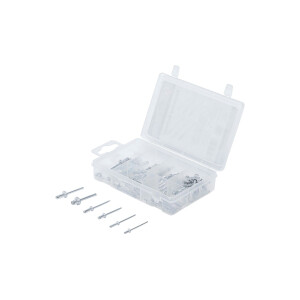 BGS Diy 88142 Blindnieten-Sortiment | Ø 2,4 - 4,8...