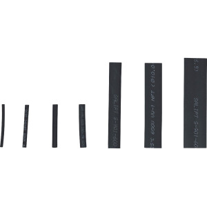 BGS Diy 88184 Schrumpfschlauch-Sortiment | schwarz |...