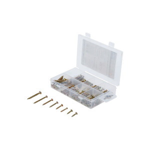 BGS Diy 88191 Mehrzweckschrauben-Sortiment | Kreuzschlitz...