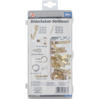 BGS Diy 88198 Bilderhaken-Sortiment | 196-tlg.
