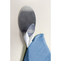 BGS Diy 88230 Edelstahl-Klebehaken | 35 x 50 mm | 1,0 kg | 2-tlg.