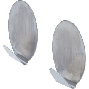 BGS Diy 88232 Edelstahl-Klebehaken | 45 x 70 mm | 1,5 kg...