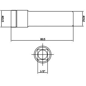 BGS 8827 Steckschlüssel-Einsatz-Satz für Bosch VE-Pumpen