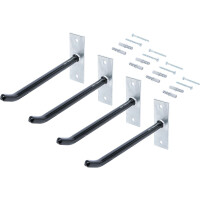 BGS Diy 88304 Felgen-Wandhaken-Satz | 250 mm | 4-tlg.