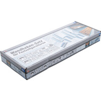BGS Diy 88315 Wandhaken-Satz | für Festzeltgarnituren | 4-tlg.