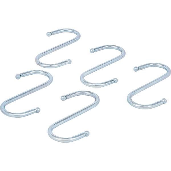 BGS Diy 88325 S-Haken-Satz | 100 mm | 5-tlg.