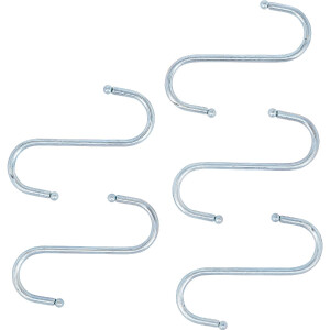 BGS Diy 88325 S-Haken-Satz | 100 mm | 5-tlg.