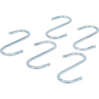 BGS Diy 88325 S-Haken-Satz | 100 mm | 5-tlg.
