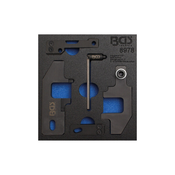 BGS 8978 Werkstattwageneinlage 1/6: Motor-Einstellwerkzeug-Satz | für PSA, Toyota 1.0, 1.2 VTi