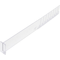 BGS 89956 Kunststoff-Trenner | transparent | 285 / 480 x 60 mm