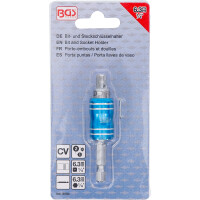 BGS 9004 Bit- und Steckschlüsselhalter | Abtrieb Außenvierkant, Innensechskant 6,3 mm (1/4") | 85 mm