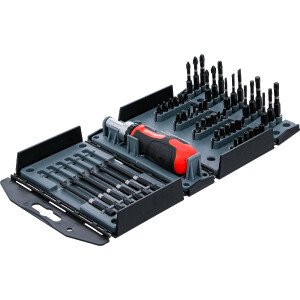 BGS Diy 90106 Torsions-Bit-Satz | mit Ratschen-Drehgriff...