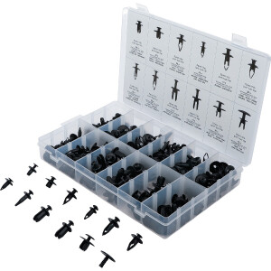 BGS 9057 Kunststoffspreizclip-Sortiment für Mazda,...