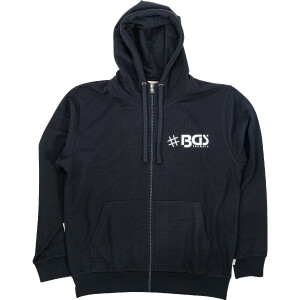 BGS 91006 BGS® Kapuzen-Sweatjacke | Größe 3XL