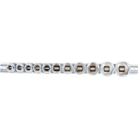 BGS 9110 Steckschlüssel-Einsatz-Satz, Sechskant | Antrieb Innenvierkant 10 mm (3/8") | SW 5/16" - 7/8" | 11-tlg.