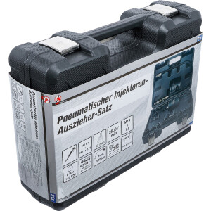 BGS Diy 91120 Pneumatischer Injektoren-Auszieher-Satz | 21-tlg.