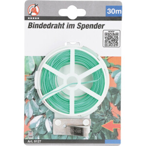 BGS Diy 9127 Bindedraht im Spender | 30 m